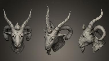 3D model Baphomet Head (STL)